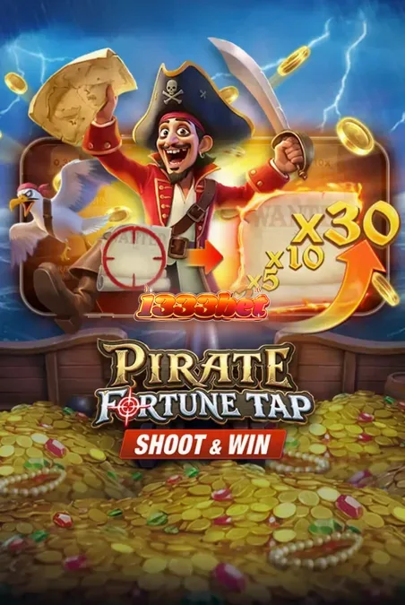 Pirate Fortune Tap গেমের ইন্টারঅ্যাক্টিভ শুটিং মেকানিক এবং পাইরেট থিম